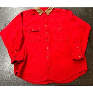Pendleton Red Casual Button Down Shirt